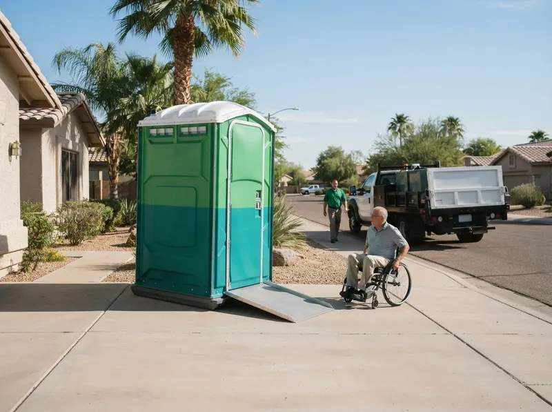 ADA Compliant Wheelchair Restroom in Scottsdale, AZ