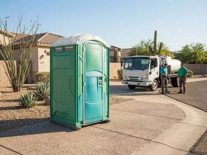 Deluxe Flushable Restroom in Scottsdale, AZ